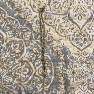 Sterling Silver Necklace with Heart Pendant